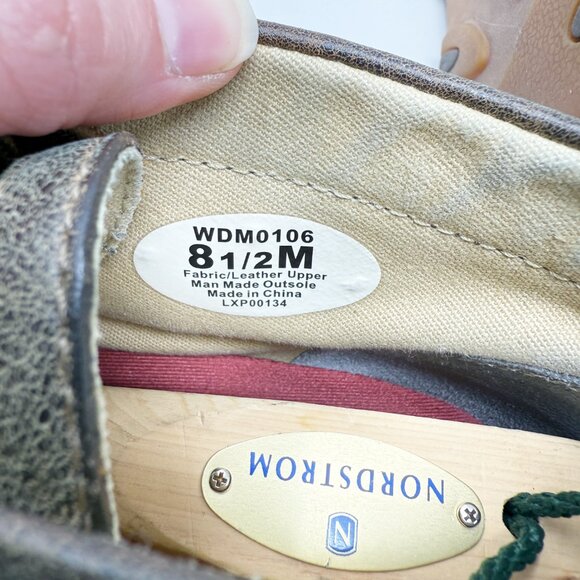 Twisted X Brown Stripe Moccasin Booties with Fringe Women's Size 8.5 EUC Lace Up - Picture 7 of 9